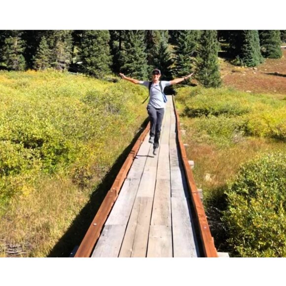 NWT Kuhl Inspiratr Straight Hiking Pants Stretch Gray Size 10 Short 30" inseam - Picture 11 of 11